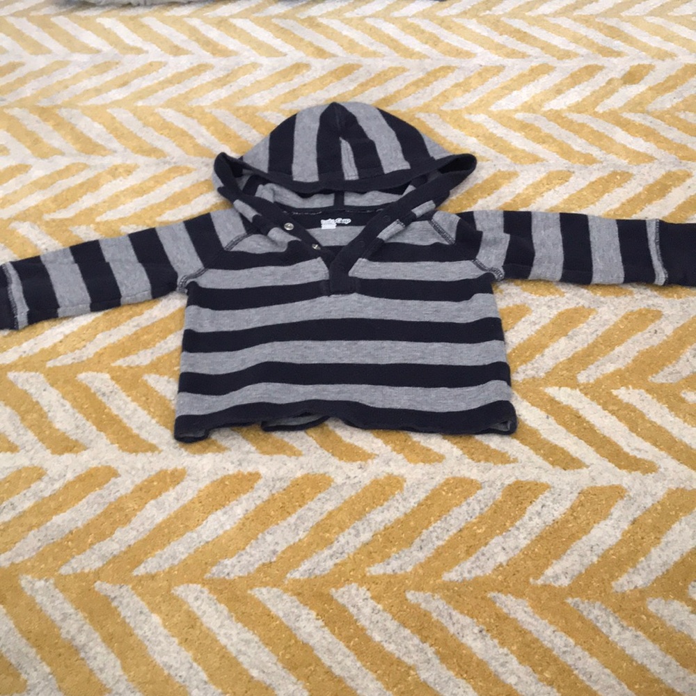 Baby gap waffle knit hoodie 6-12m